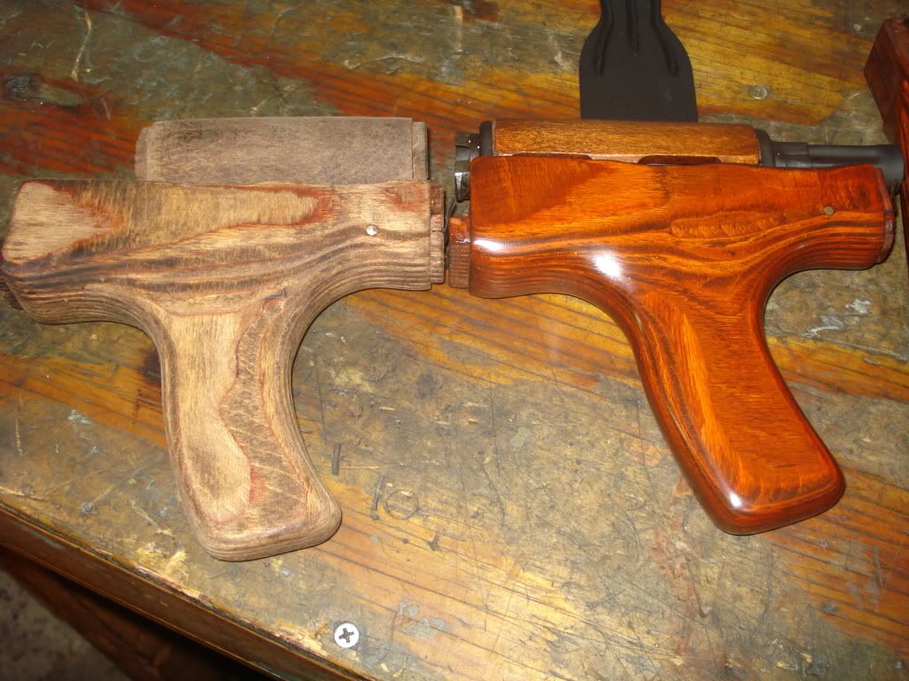 How to Refinish an AK stock